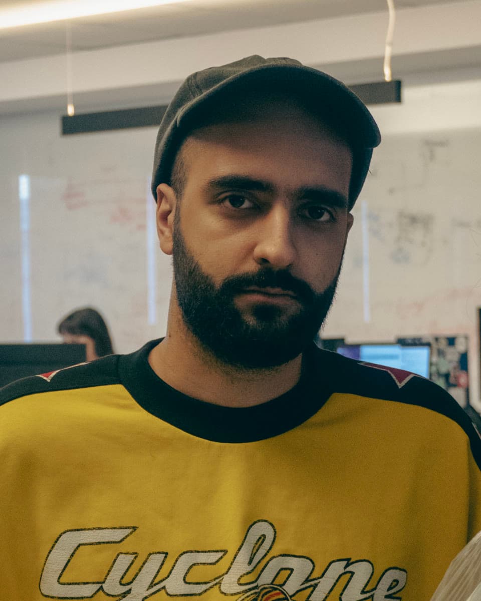 Muhammed Çelebi at his desk